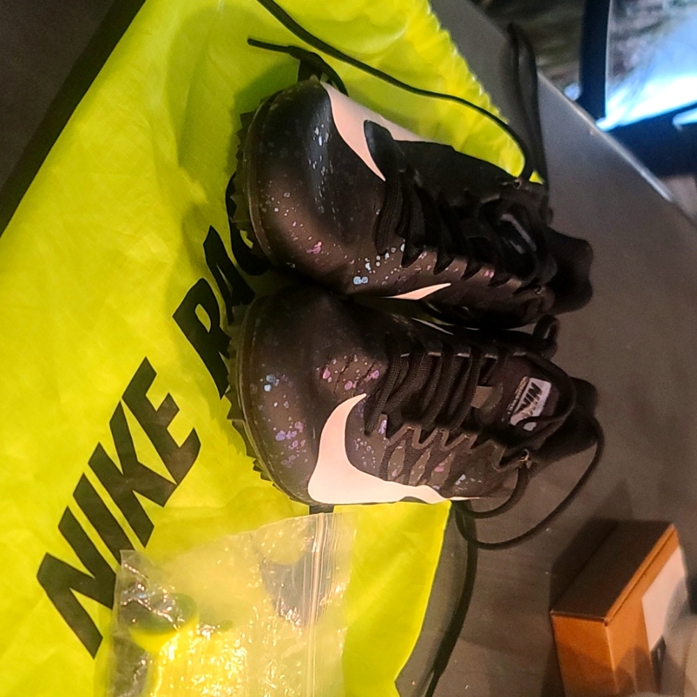 Nike | Men's Racing Track Cleats Zoom Rival S 9 Black Indigo | Size 5